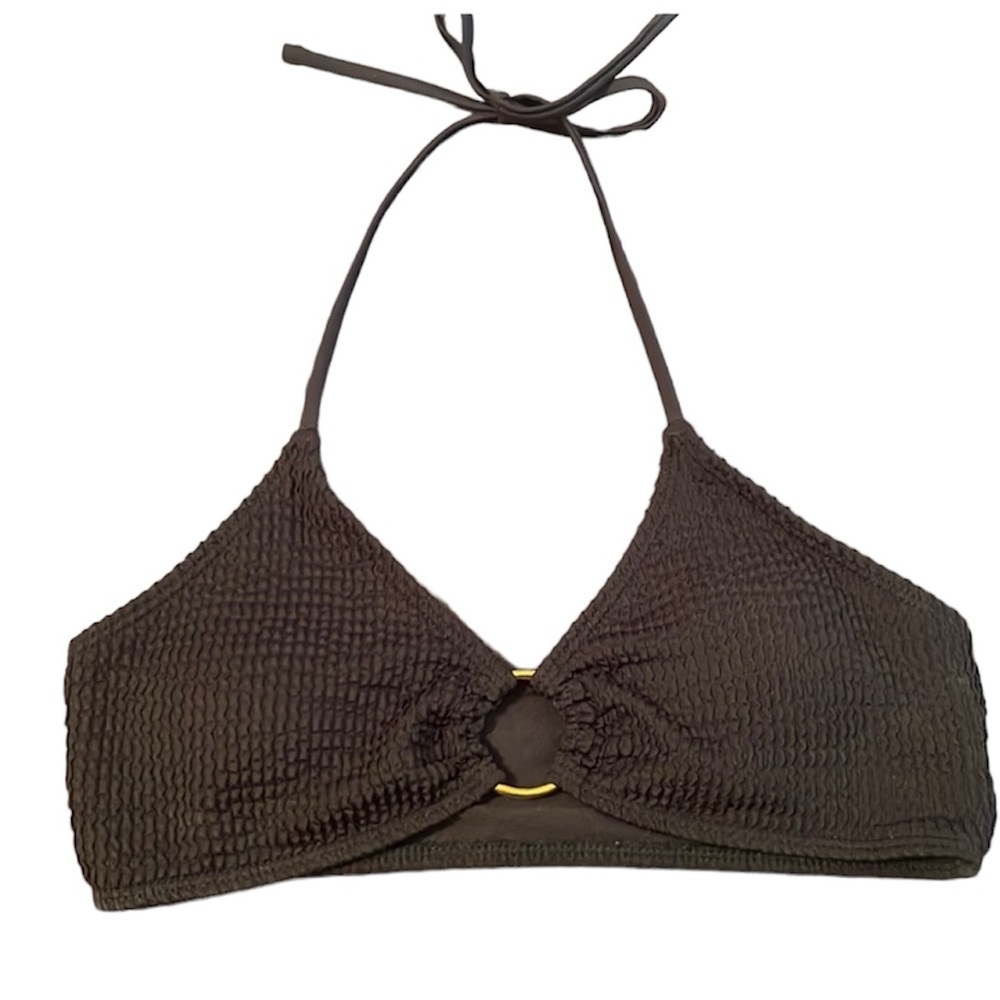 New Cupshe Waffle Fabric Swim Top